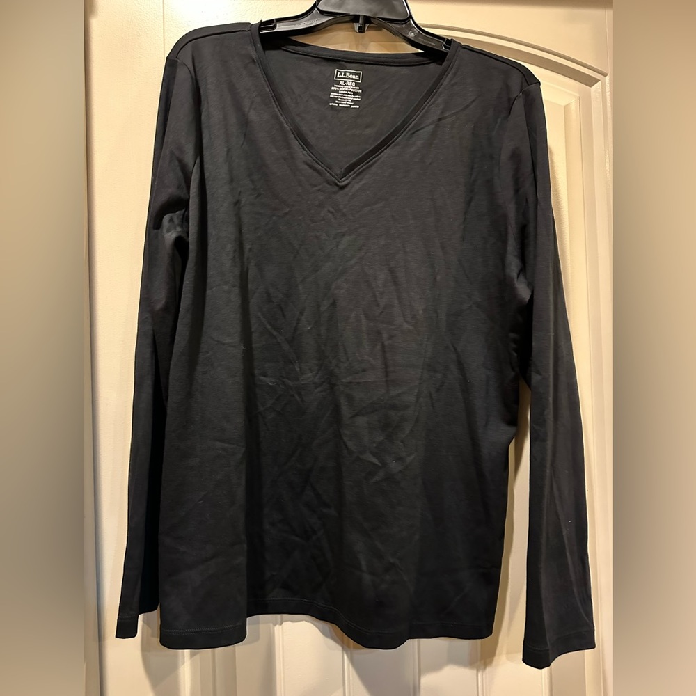 LLBean Black Long Sleeve